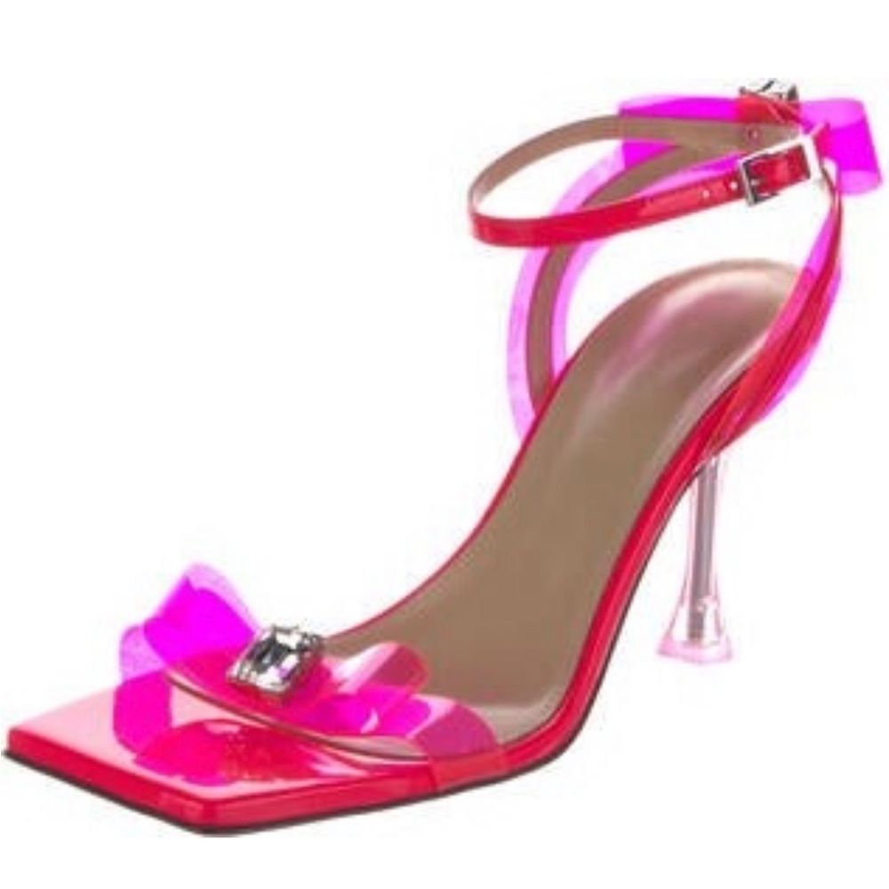 New Mach & Mach French Bow Square Toe sandal